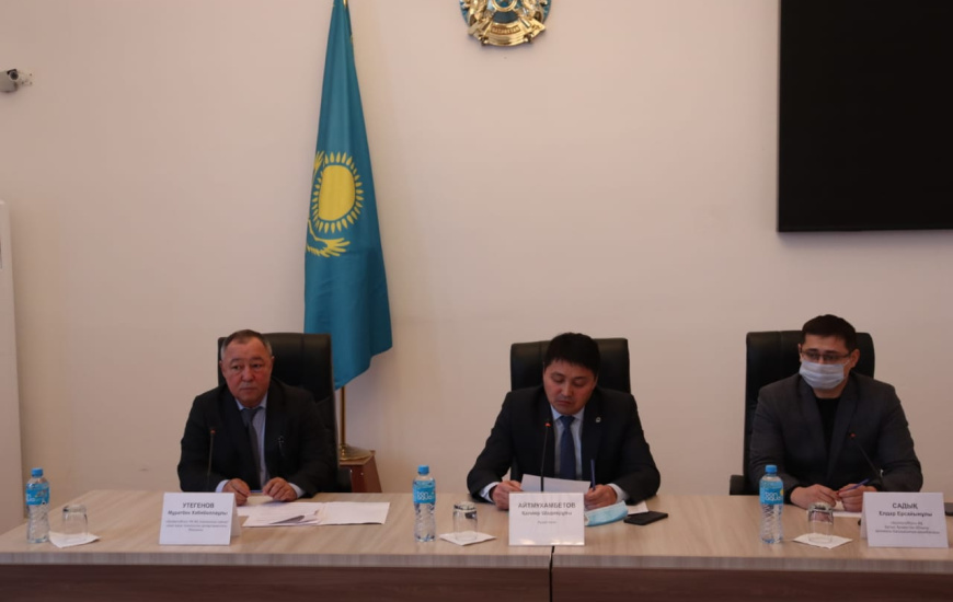 В Западно-Казахстанском областном филиале состоялось расширенное совещание 